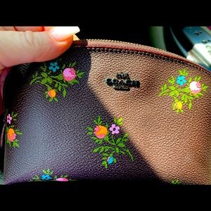 Coach make up bag